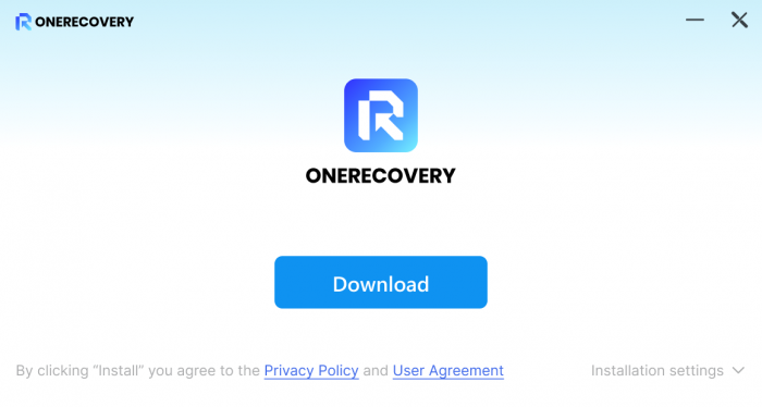 download onerecovery