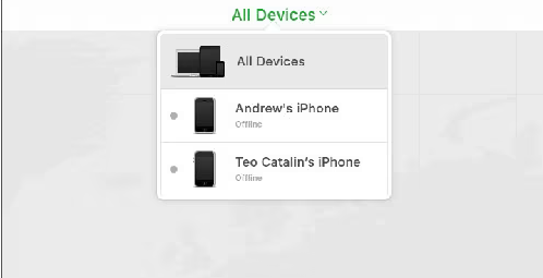 Tap on the 'All Devices'