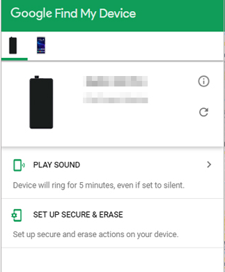 Google Find My Device