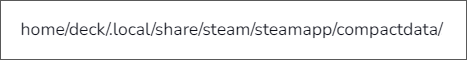 default steam deck save file location