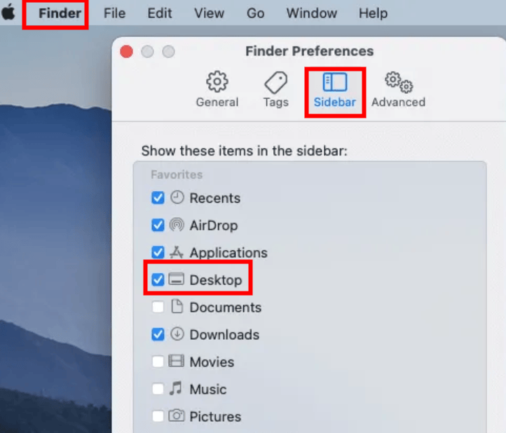 Check if your files are unhidden.