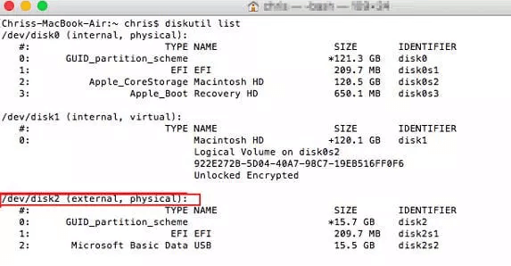 format USB to FAT32 on mac