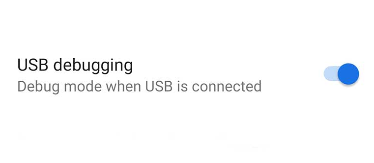 usb debugging