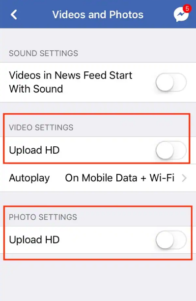 Fix Blurry Facebook Profile Pictures on iPhone