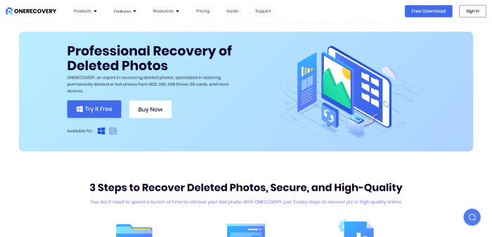 OneRecovery Photo Recovery