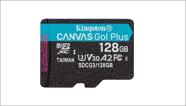 kingston canvas go plus microsdxc