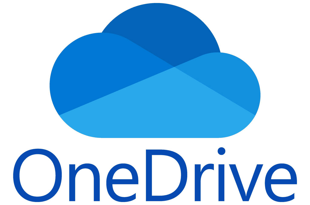 the logo of OneDrive