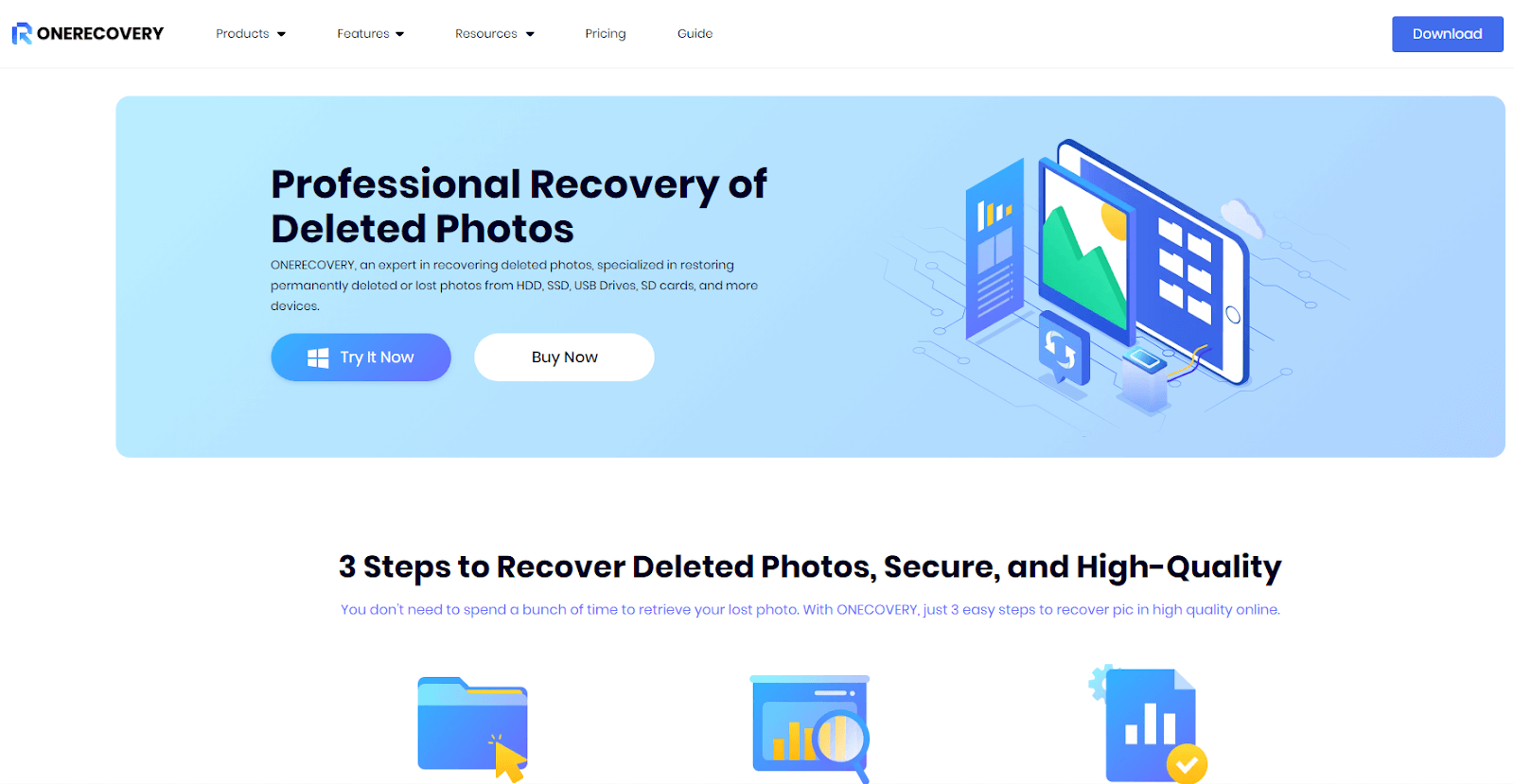 onerecovery photo recovery  software
