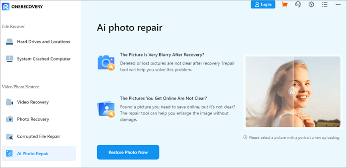 onerecovery photo repair