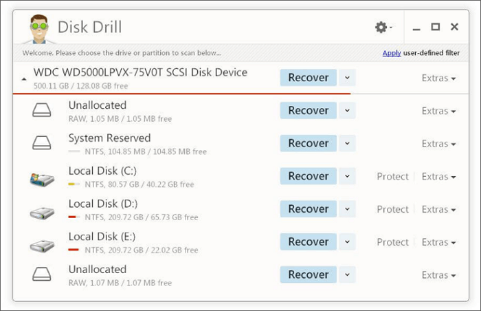 sandisk recovery diskdrill