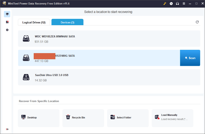 sandisk recovery minitool