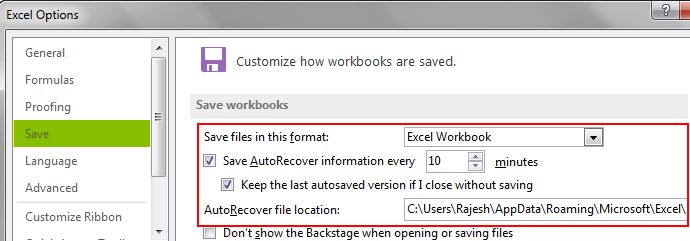 save files every 10 minutes