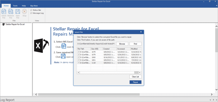 stellar repair for excel